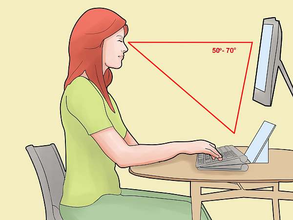 Какой необходимо соблюдать расстояние от глаз до экрана сдо ржд