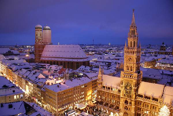 Зимой в Мюнхене