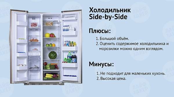 Плюсы и минусы холодильника