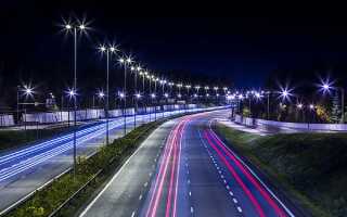Расстояние между столбами освещения: в городах и на трассах по ГОСТу и СНиП